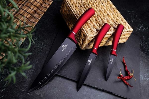 BERLINGER HAUS BH-6162 BURGUNDY GRANIT KRYTA SET 17 ELEMENT.