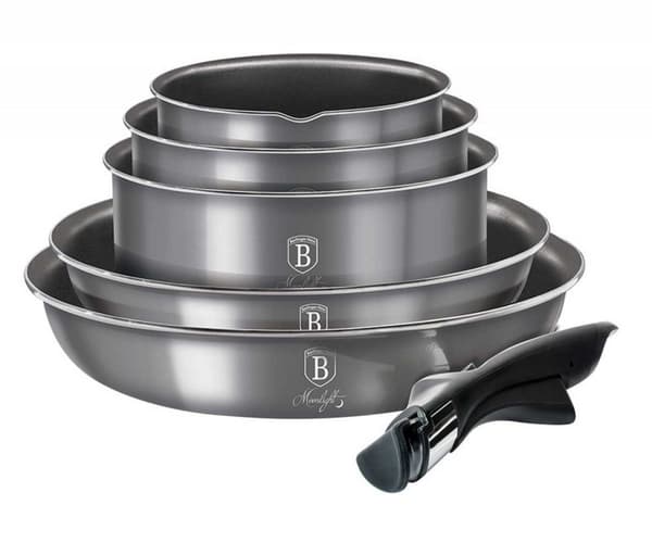 Berlingerhaus BH-6102 titanium grydesæt