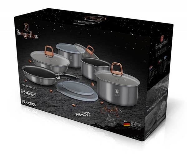 Berlingerhaus BH-6102 titanium grydesæt