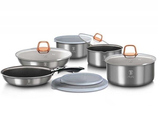 Berlingerhaus BH-6102 titanium grydesæt