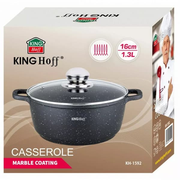 KINGHOFF MARMORKRUTA 16cm KH-1592 1,3L