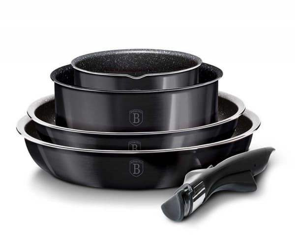 BERLINGER HAUS BH-6918 CARBON PRO GRANIT GRYTA SET