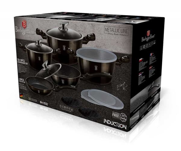 BERLINGER HAUS BH-7032 SHINY BLACK GRYCKSET