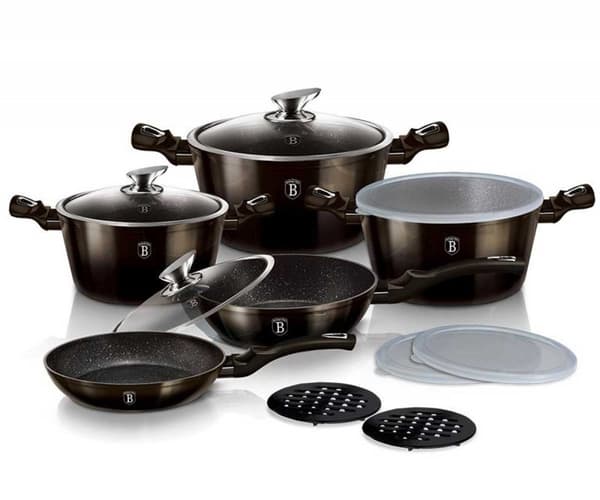 BERLINGER HAUS BH-7032 SHINY BLACK GRYCKSET