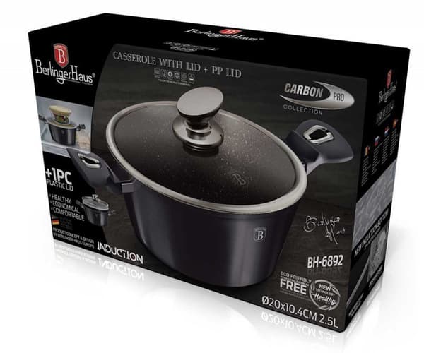 GRANITKRUTA 20cm BERLINGERHAUS BH-6892 CARBON PRO