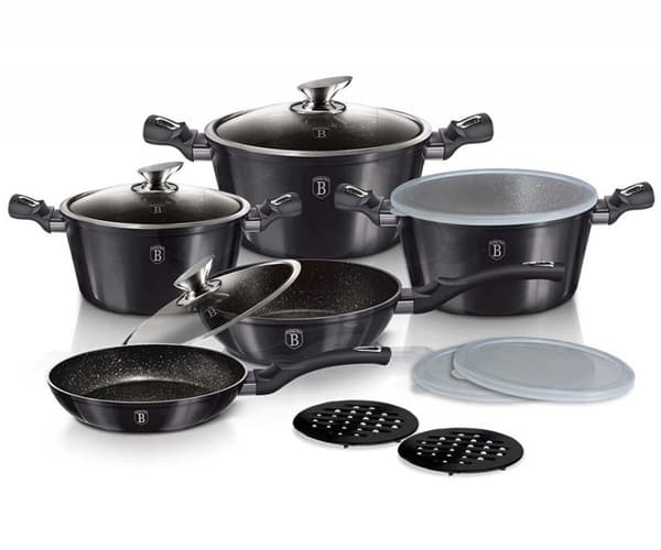 BERLINGERHAUS BH-6886 CARBON PRO GRYTA SET