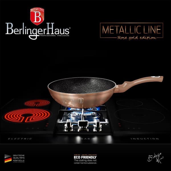 BERLINGER HAUS BH-7058 ROSEGULD GRANITGRYDER SÆT 13 ELEMENTER.