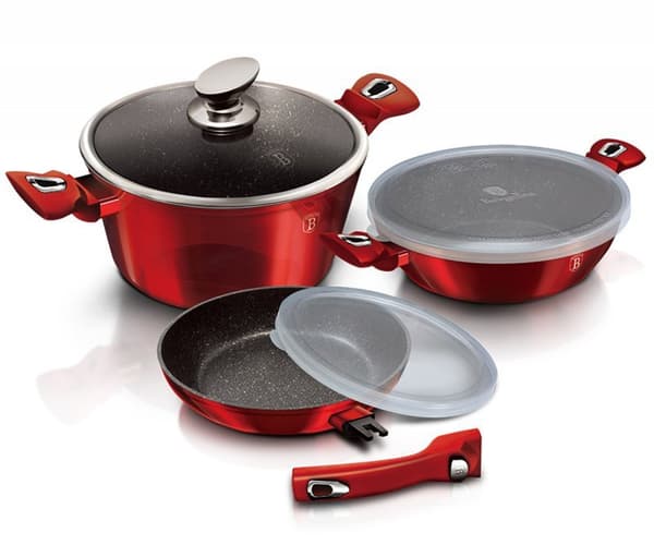 BERLINGERHAUS BH-7050 GRYTA OCH FLÄKTSET