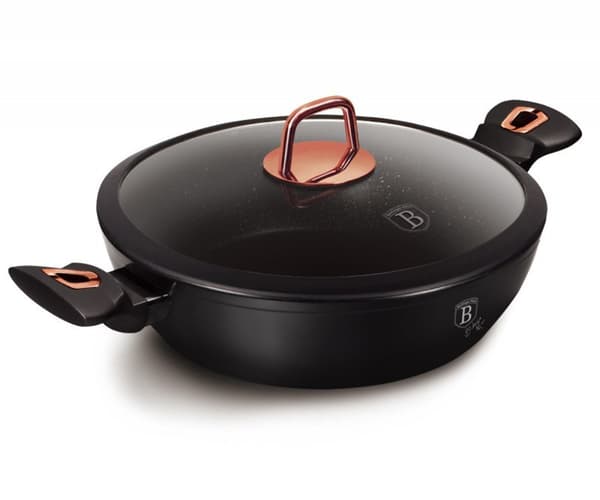 GRANITKRUTA 28cm BERLINGER HAUS BH-1640 SVART ROSE