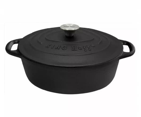 STØBEJRN REGNSPANDE 33cm 6,2L KINGHOFF KH-1531