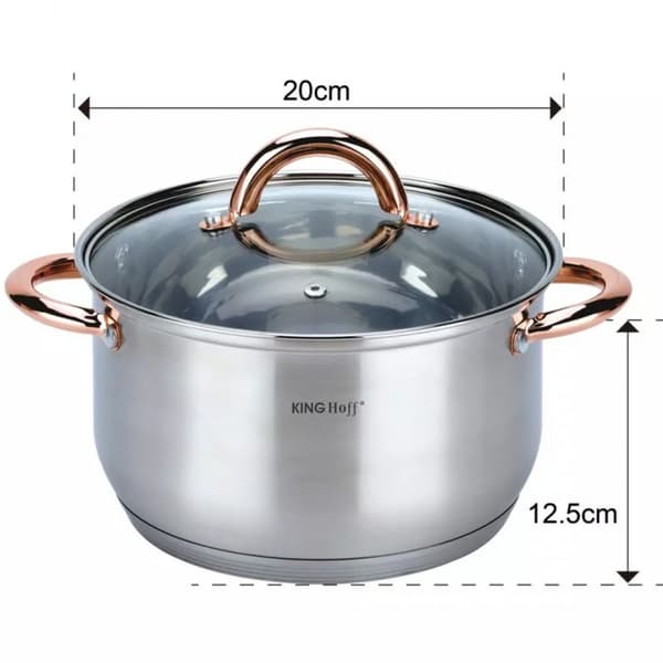 GRYTA SET 6 ELEMENT KINGHOFF KH-1762