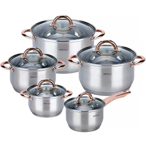 GRYTA SET 10 ELEMENT KINGHOFF KH-1764