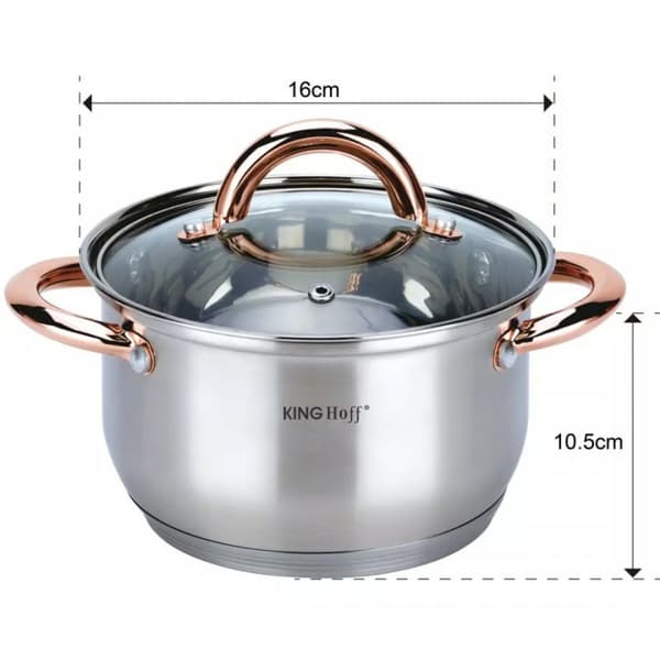 GRYTA SET 12 ELEMENT KINGHOFF KH-1766