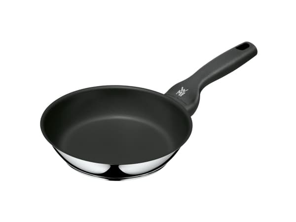 WMF 0744206021, Rund, All-bruk panne, Sort, Rustfritt stål, 400 °C, Rustfritt stål, Keramisk, Gass, Halogen, Induksjon