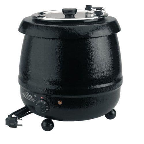 Lacor - 69037 - Svart soppgryta - 10 liter