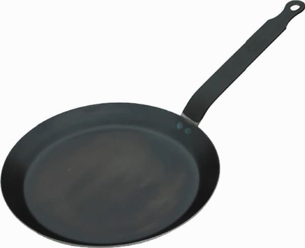 de Buyer 5303.20, Rund, Crêpepanne, Sort, Strykejern, Keramisk, Gass, Halogen, Induksjon, Forseglet Plate, Frankrike