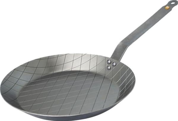 de Buyer 5616.24, Rund, Grillpanne, Rustfritt stål, 24 cm, 1,27 kg