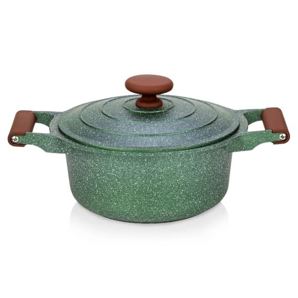 Granitgryta med lock OMEGA 20 cm 2,6 l