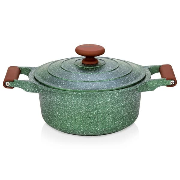 Granitgryta med lock OMEGA 24 cm 4,4 l