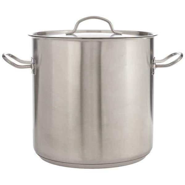 Pro rostfritt stål storkök D: 28 cm + lock - rostfritt stål