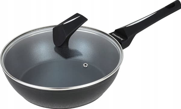 Klausberg Stekepanne MARMORSTEKEPANNE MED LOKK KLAUSBERG 24cm KB-7691