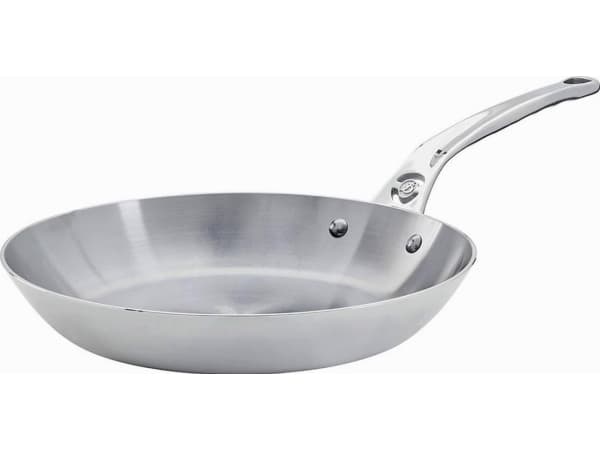 de Buyer 5680.20, Rund, All-bruk panne, Rustfritt stål, Rustfritt stål, Stål, Keramisk, Gass, Halogen, Induksjon
