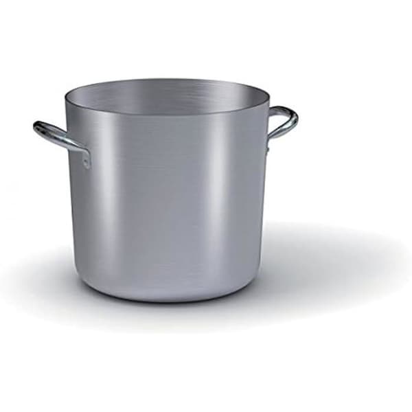 Raw Aluminium Pot - Ballarini - 20 cm - Två handtag - Kapacitet 5,5 l