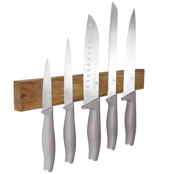 SÆT MED 5 KØKKENKNIVE MED BLADE BERLINGER HAUS BH-2946 TAUPE