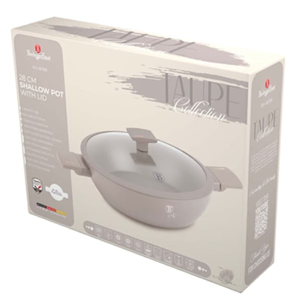 LATAA TITANIRUKU KAnnella 28cm BERLINGER HAUS BH-8098 TAUPE