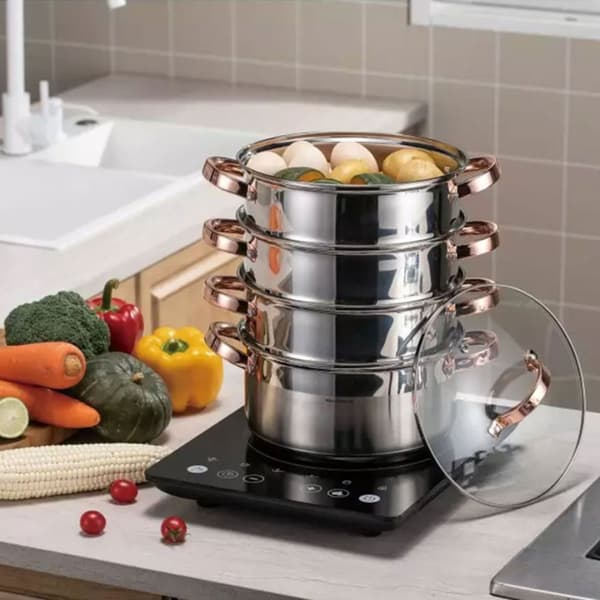 KLAUSBERG DAMPKRYDE 5 STK 24cm KB-7736 ROSE GULD