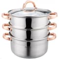Pikkukuva 3 / 6: KLAUSBERG HÖYRYPATU 4 KPL 24 cm KB-7735 ROSE GOLD