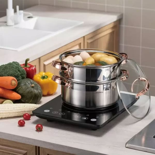 KLAUSBERG DAMPKRYDE 3 STK 24cm KB-7734 ROSEGULD