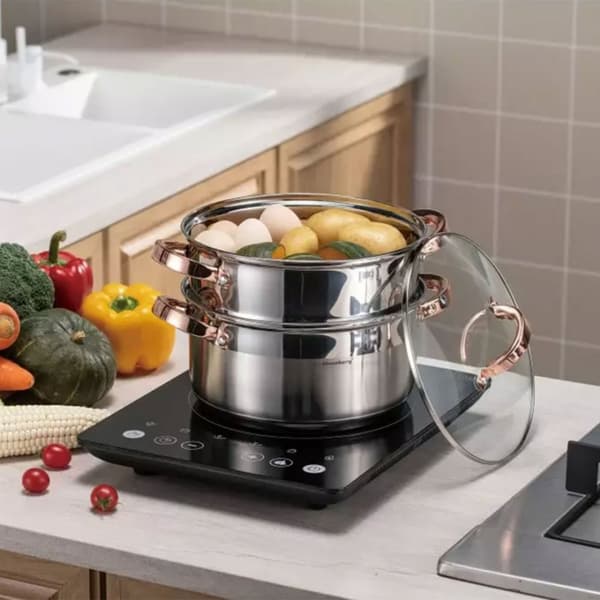 KLAUSBERG DAMPKRYDE 3 STK 22cm KB-7731 ROSEGULD