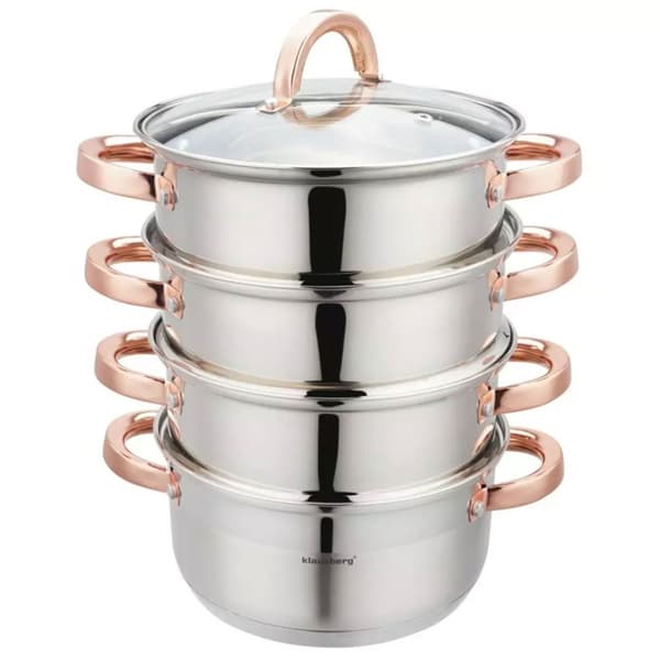 KLAUSBERG DAMPKRYDE 5 STK 20cm KB-7730 ROSE GULD