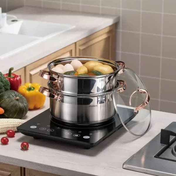 KLAUSBERG DAMPKRYDE 3 STK 20cm KB-7728 ROSEGULD