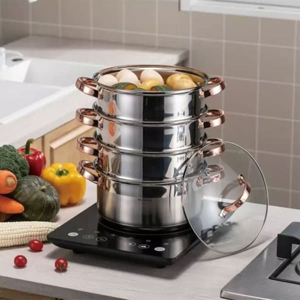 KLAUSBERG DAMPKRYDE 5 STK 18cm KB-7727 ROSE GULD