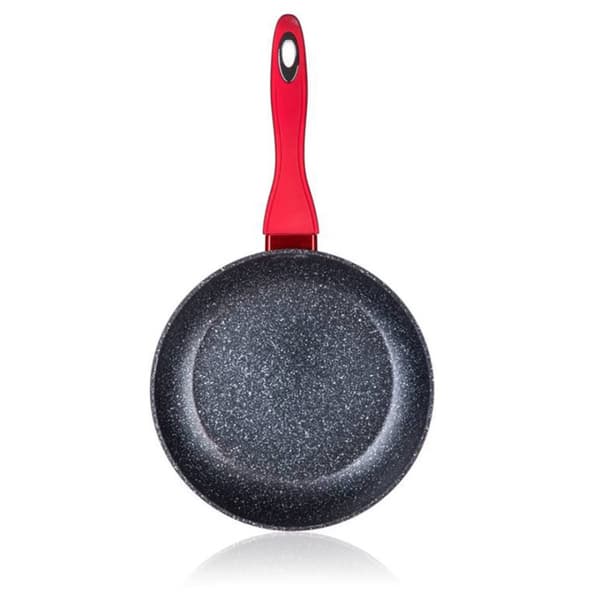 GRANITSTEKPanna 28cm BANKETT METALLISK RÖD