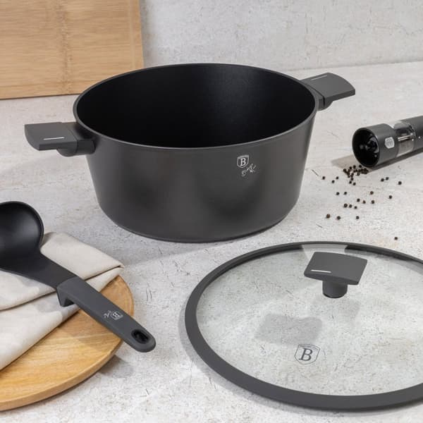 TITANIUMPUTKA KANNELLELLE 30cm BERLINGER HAUS BH-8133 ANTRASIITTI