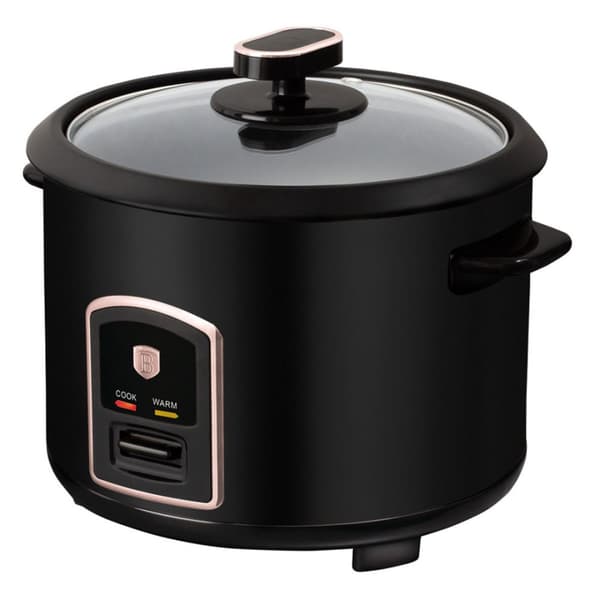 ELEKTRISK RISKUGGER 1,8L BERLINGER HAUS BH-9554 BLACK ROSE