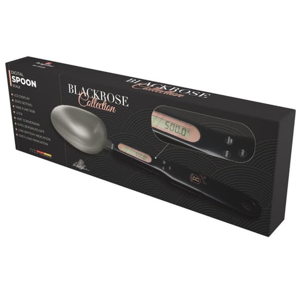ELEKTRONINEN KEITTIÖVAAKA LUSIKA BERLINGER HAUS BH-9493 BLACK ROSE