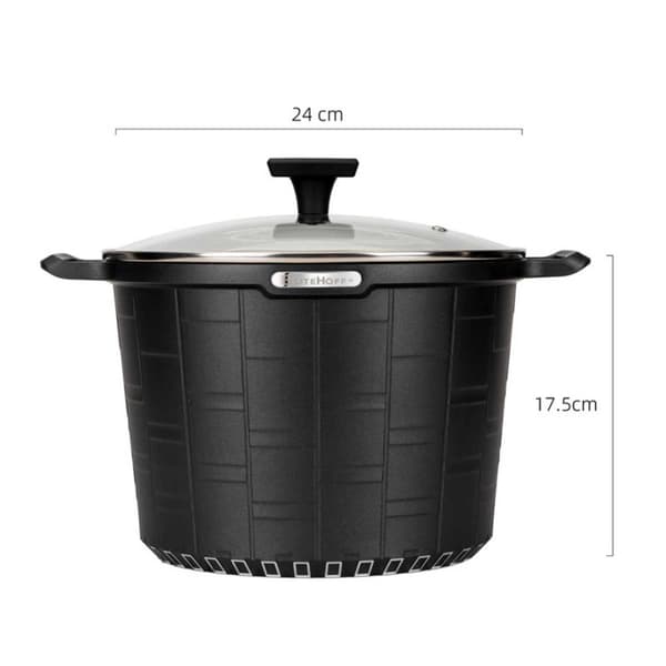 GRANIITTINEN KANNELLINEN RUKU 24cm 6,5L E-7032