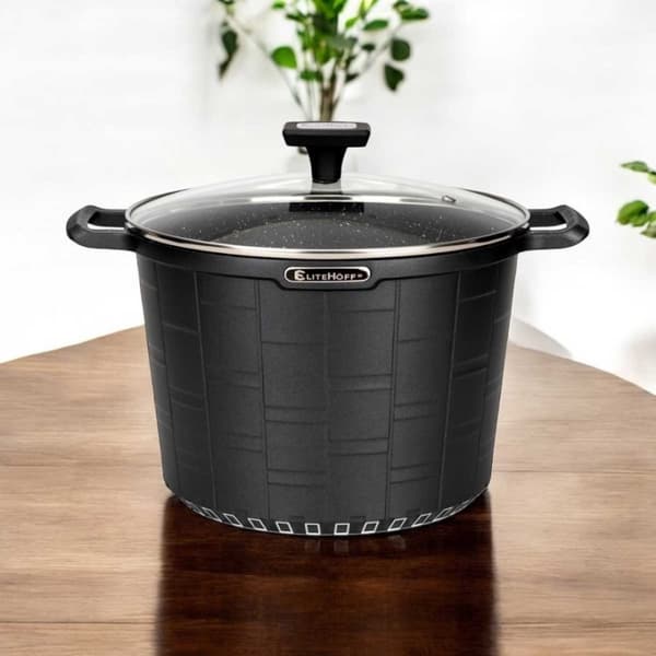 GRANIITTINEN KANNELLINEN RUKU 24cm 6,5L E-7032
