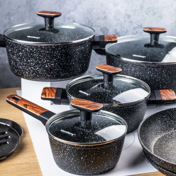 SET MED 12 DELAR KLAUSBERG MARMORGRUTA KB-7831