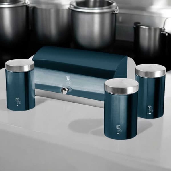 BRØDÆSKE MED BEHOLDERSÆT BERLINGER HAUS BH-6734 AQUAMARINE