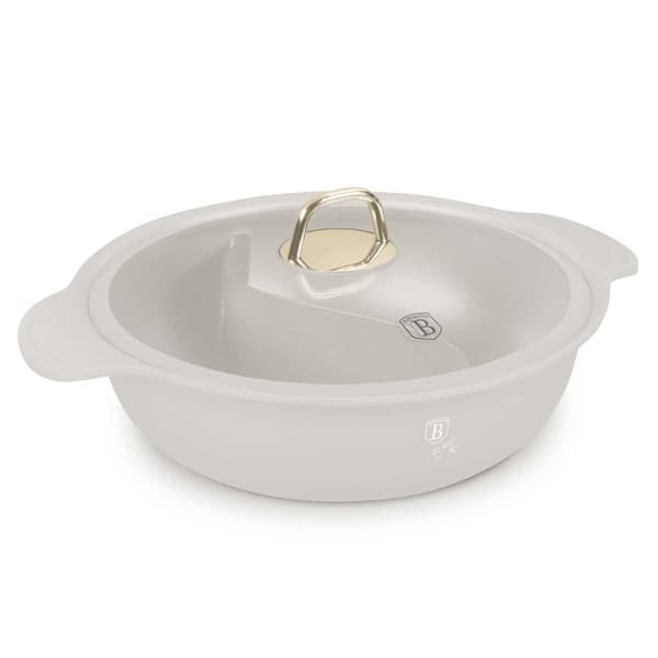 TITANIUM VARM GRYDE MED LÅG 30cm BERLINGER HAUS BH-8628 SAHARA