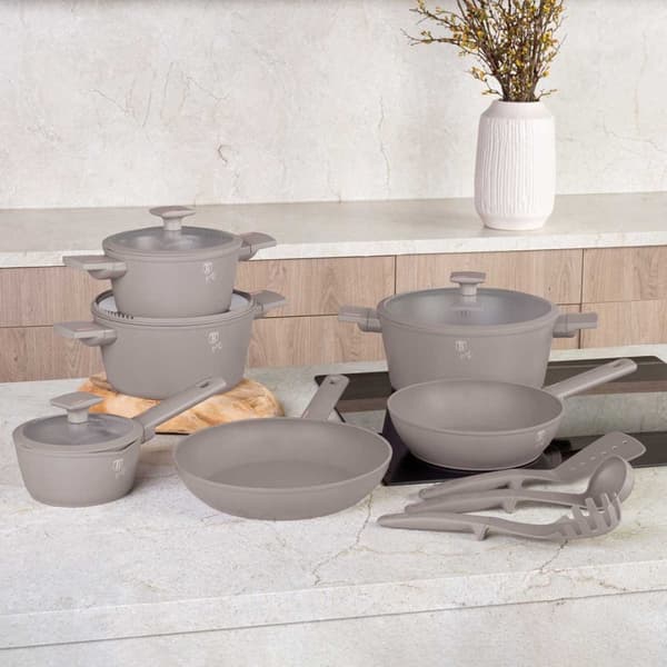 TITANIUM KOGARESÆT 15 STK BERLINGER HAUS BH-8111 TAUPE