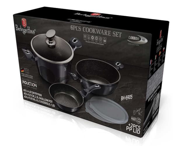 BERLINGERHAUS BH-6905 CARBON PRO KOGEGRÆNSSÆT