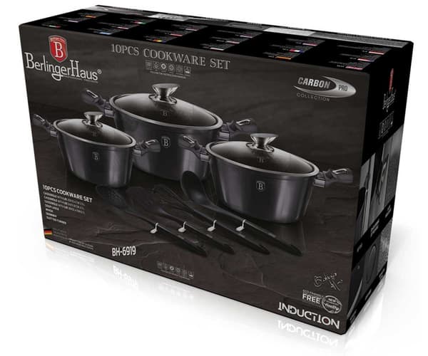 BERLINGERHAUS BH-6919 CARBON PRO RUOKISTUSARJA