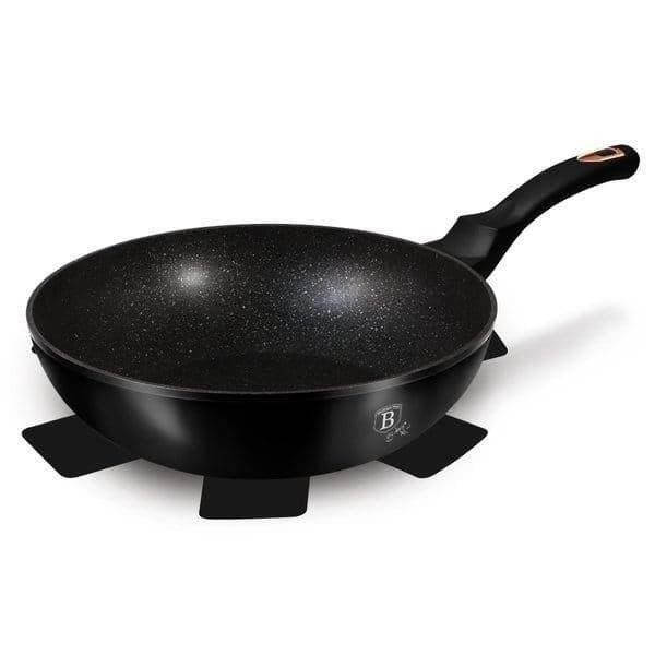 GRANIT WOK 30cm BERLINGER HAUS BLACK ROSE BH-6178