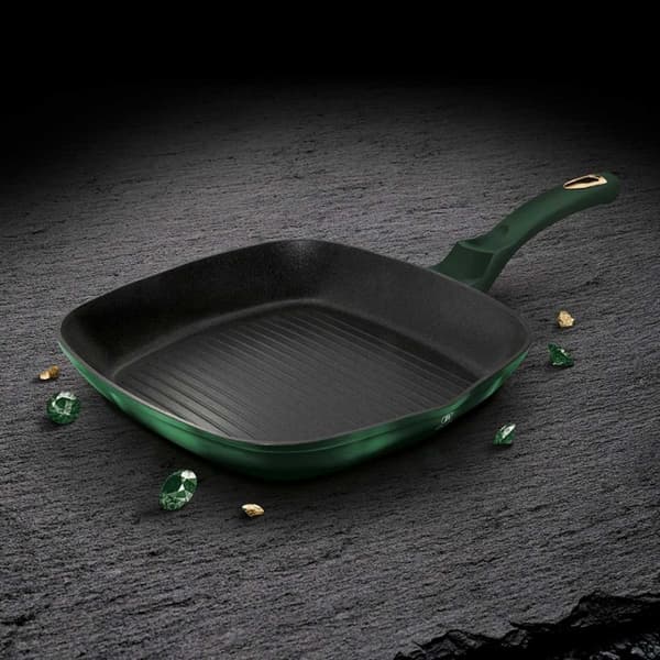 TITANIUM GRILLPANA BERLINGER HAUS 28cm BH-6051 EMERALD